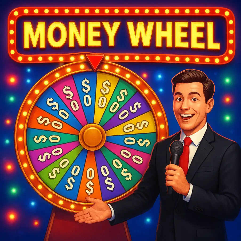 Screenshot of the Crazy Time slot game reels