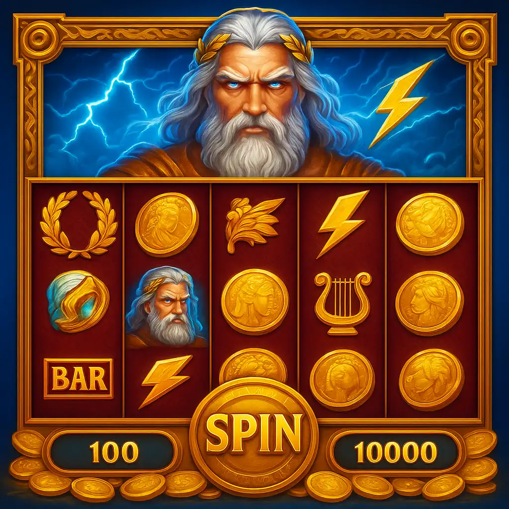 Screenshot of the Gates of Olympus Super Scatter slot game reels
